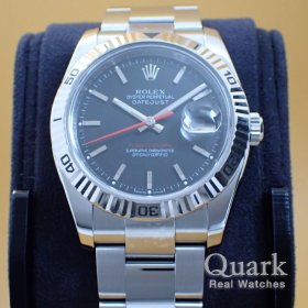 ロレックス ターノグラフ Ref.116264 ブラックダイヤル