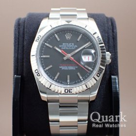 ロレックス ターノグラフ Ref.116264 ブラックダイヤル