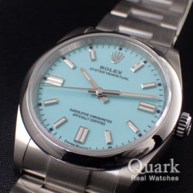 ロレックス オイスター・パーペチュアル36 Ref.126000 ターコイズブルーダイヤル