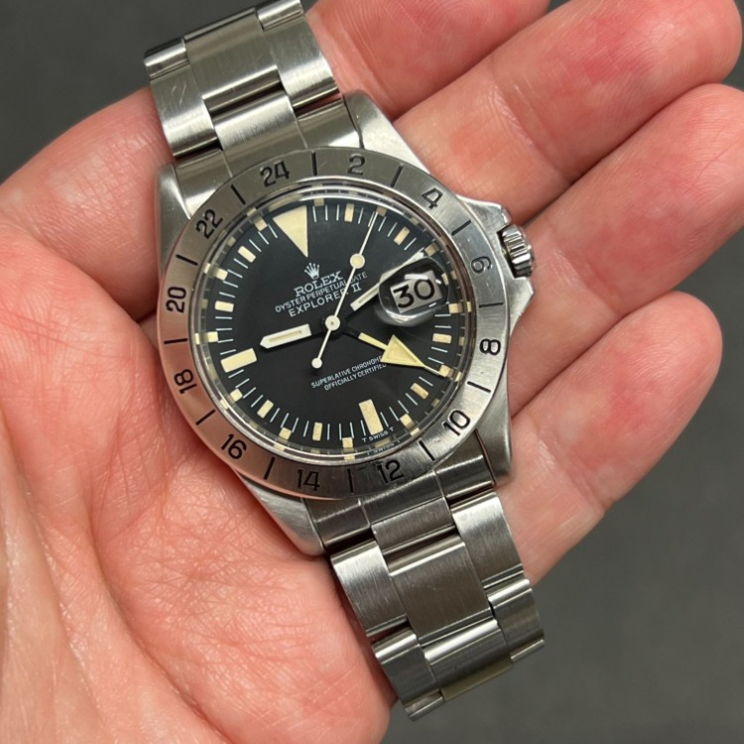 ロレックス エクスプローラーII Ref.1655