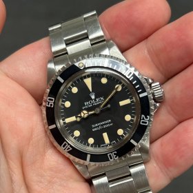 ロレックス サブマリーナー Ref.5513 MK2ダイヤル MK3ベゼル