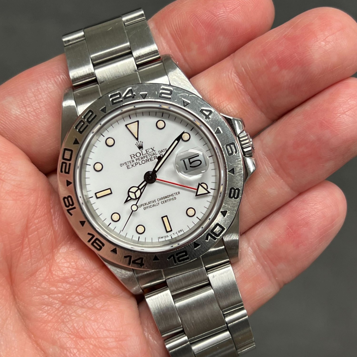 ロレックス エクスプローラーII Ref.16550