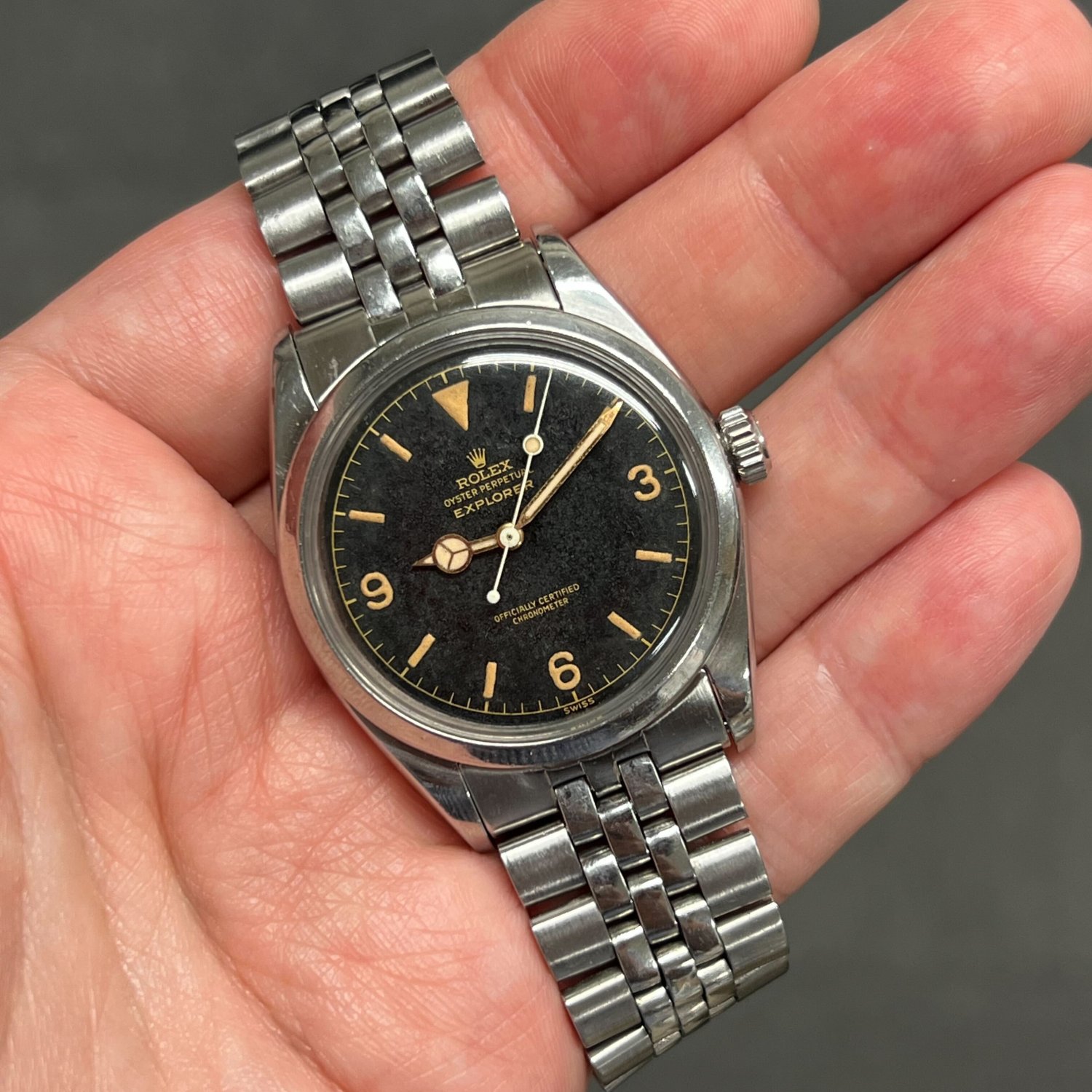 ロレックス エクスプローラーI Ref.6610