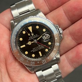 ロレックス GMTマスターI Ref.1675 ミラーダイヤル MK1ベゼル