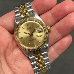 ロレックス デイトジャスト Ref.1601/3 シャンパン