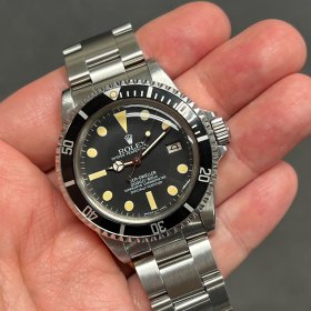 ロレックス シードゥエラー Ref.1665 MK3ダイヤル
MK3ベゼル
