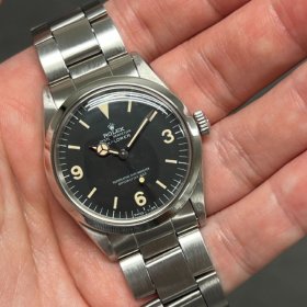 ロレックス エクスプローラーI Ref.1016 MK1ダイヤル