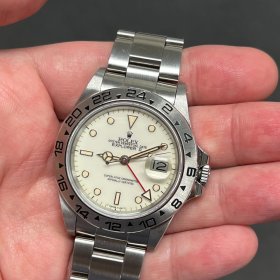 ロレックス エクスプローラーII Ref.16550 MK2ダイヤル オリジナルベゼル