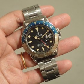 ロレックス GMTマスターI Ref.1675 MK2ダイヤル MK2ベゼル