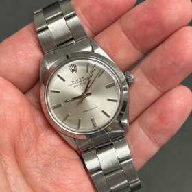 ロレックス エアキング Ref.5500 シルバー