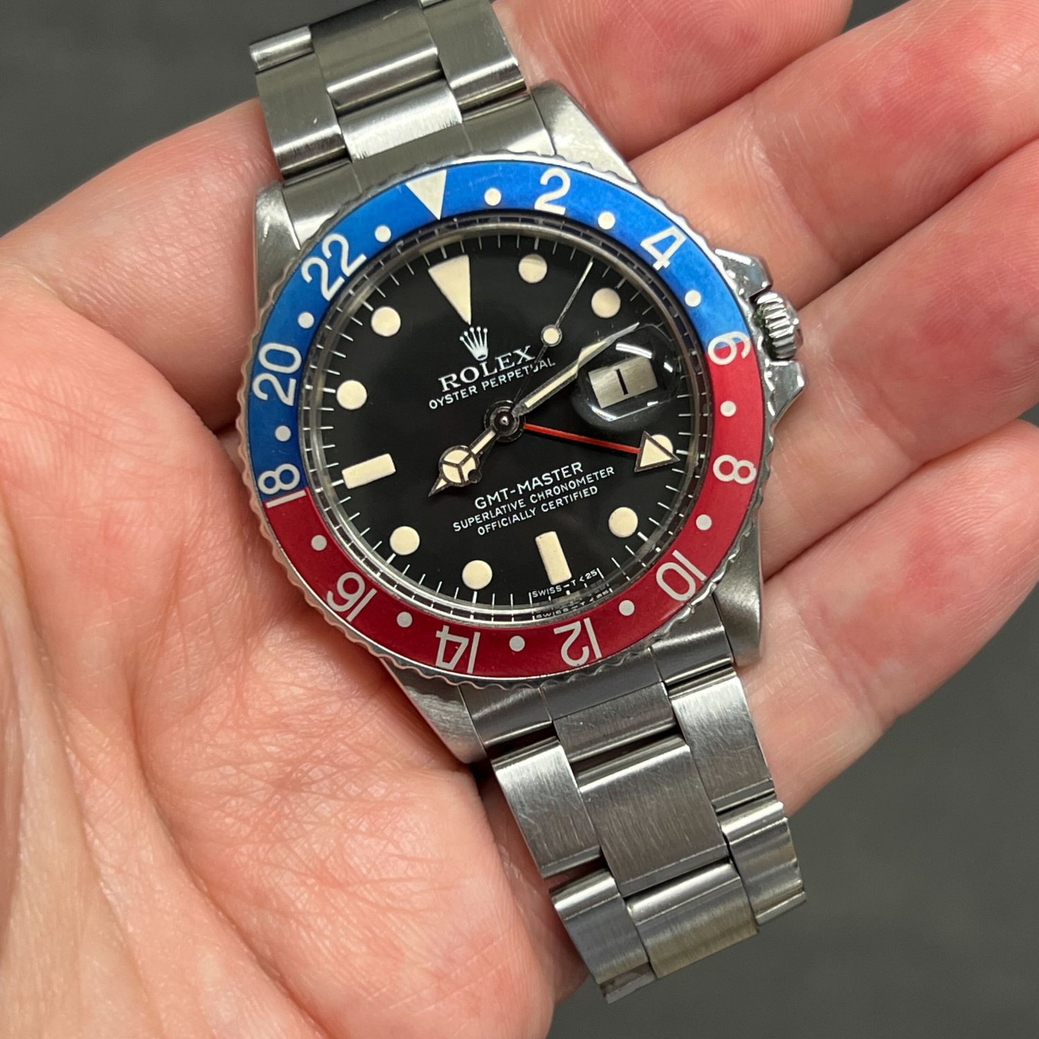 ロレックス GMTマスターI Ref.1675