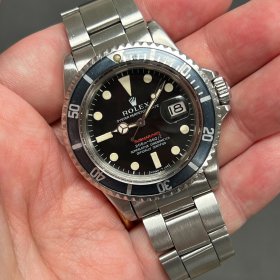 ロレックス サブマリーナー Ref.1680 赤MK2ダイヤル MK3ベゼル