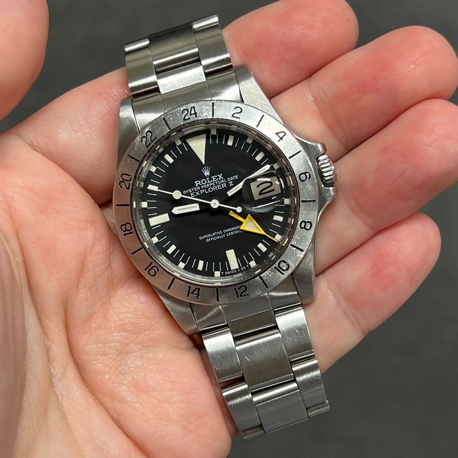ロレックス エクスプローラーII Ref.1655