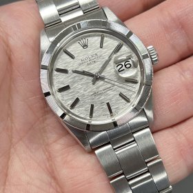 ロレックス オイスター・パーペチュアル・デイト Ref.1501 シルバーモザイク