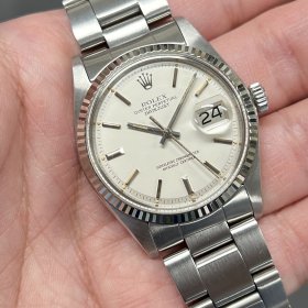 ロレックス デイトジャスト Ref.1601/4 シルバー