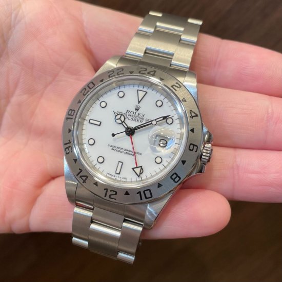 ロレックス エクスプローラーII Ref.16570