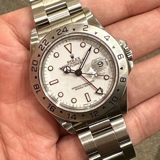 ロレックス エクスプローラーII Ref.16570