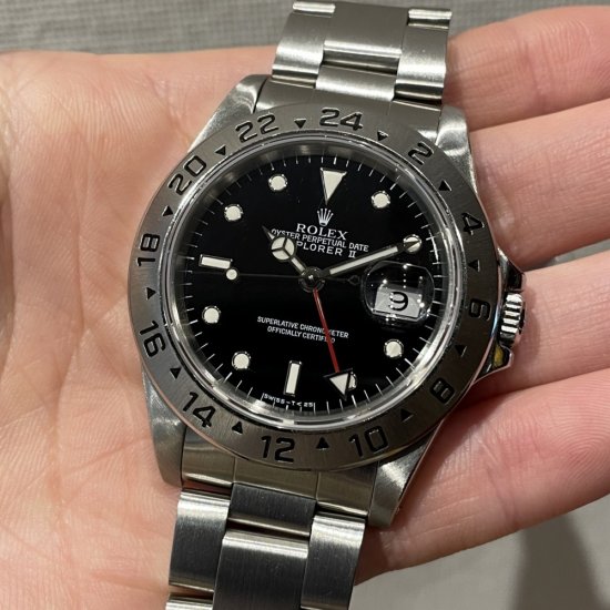ロレックス エクスプローラーII Ref.16570