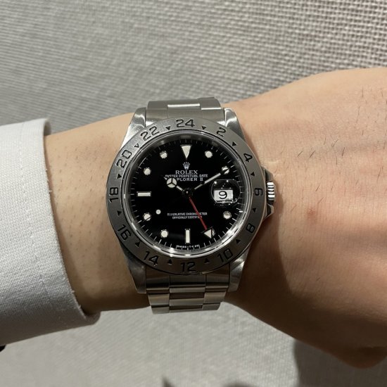 ロレックス エクスプローラーII Ref.16570