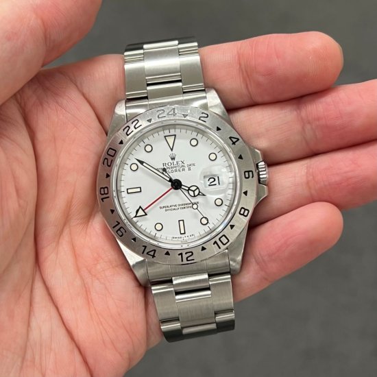 ロレックス エクスプローラーII Ref.16570