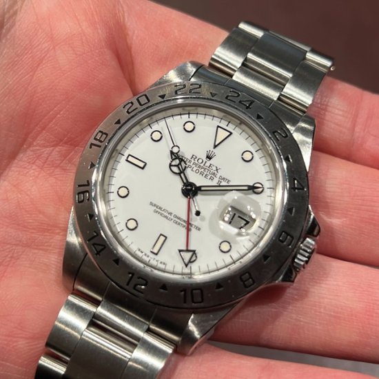ロレックス エクスプローラーII Ref.16570