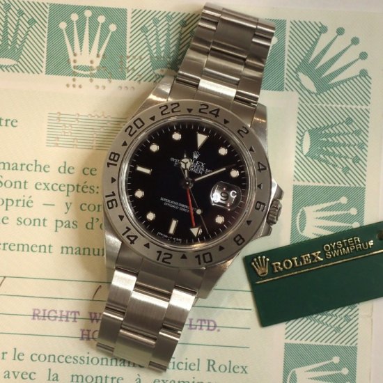 ロレックス エクスプローラーII Ref.16570