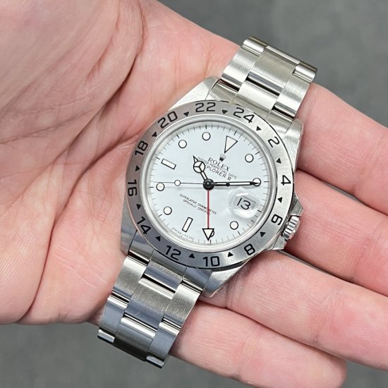 ロレックス エクスプローラーII Ref.16570