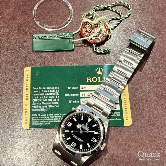 ロレックス エクスプローラーI Ref.114270