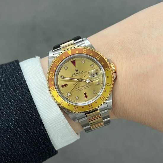 ロレックス GMTマスターII Ref.16713RG